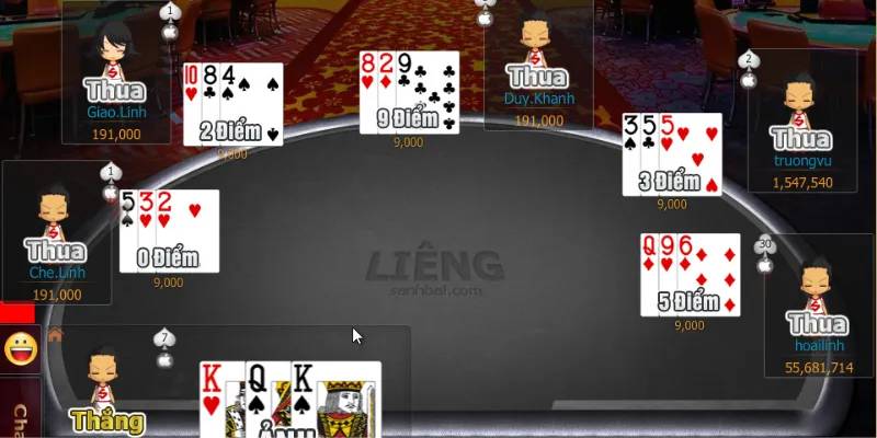 Liêng Là Gì? Hướng Dẫn Cách Chơi Dễ Ăn Tiền 4 Cách chơi một ván bài liêng đơn giản nhưng gay cấn